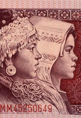 close up of paper currency, creative imageの写真素材