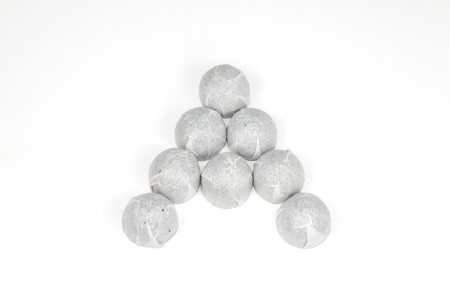 the tea wrapped with white paperの写真素材