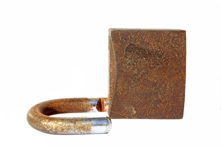 close up of rusty lock, give a person a kind of nostalgic feeling 