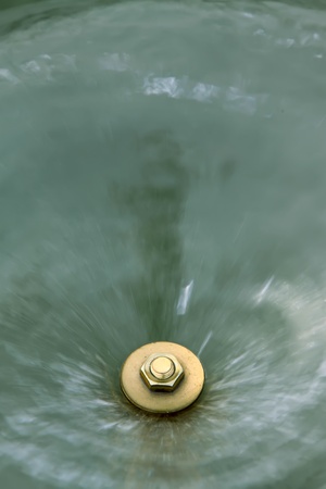fountain injection water in a park, north chinaの写真素材