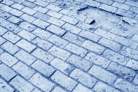 ground of the bricks in a historical and cultural sites, North China の写真素材