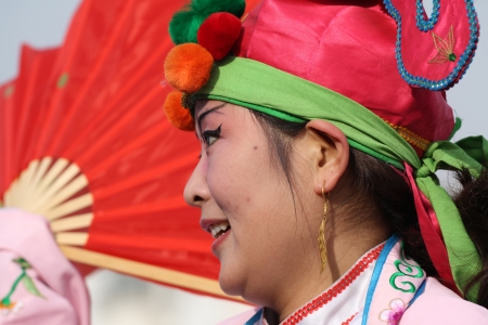 yangko multicoloured facebook in North chinaのeditorial素材