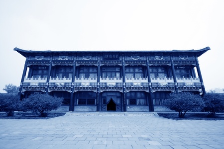 ancient Chinese traditional architectural style, north chinaのeditorial素材