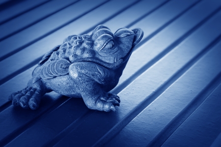 Traditional Chinese tea pet on the desk, chinaの写真素材
