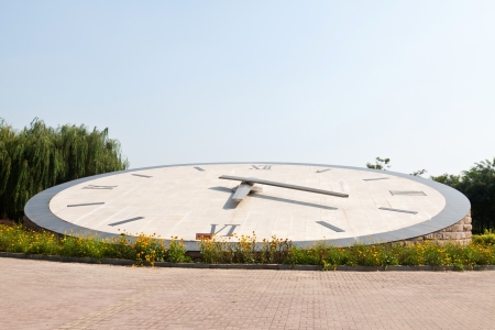 landscape architecture in a park, north china