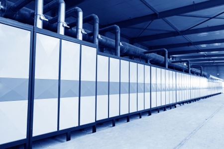 Health ceramics tunnel kiln construction appearance in a factory  の写真素材