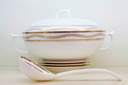 exquisite works, ceramic crafts tablewareの写真素材