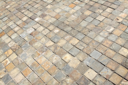 decorative pattern on the rocks in a parkの写真素材