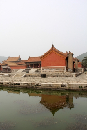 Zunhua, May 13: Pilgrimage landscape architecture in the Eastern Royal Tombs of the Qing Dynasty on May 13, 2012, Zunhua City, Hebei Province, china.
のeditorial素材