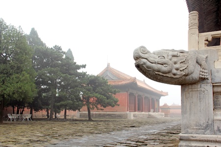 Zunhua, May 13: Dragon head Carving in the Eastern Royal Tombs of the Qing Dynasty on May 13, 2012, Zunhua City, Hebei Province, china.
のeditorial素材