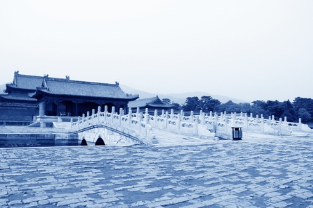 Zunhua, May 13: Chinese ancient architecture landscape in the Eastern Royal Tombs of the Qing Dynasty on May 13, 2012, Zunhua City, Hebei Province, china.
のeditorial素材
