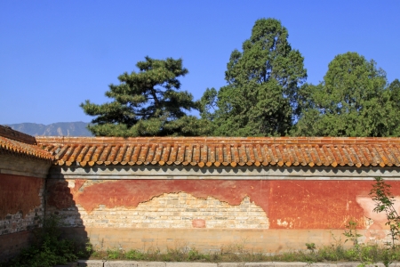 ZUNHUA - MAY 11: Ancient architecture scenery in the Eastern Royal Tombs of the Qing Dynasty on May 11, 2013, Zunhua, Hebei Province, china.
のeditorial素材