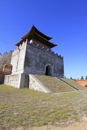 ZUNHUA - MAY 11: Gate Tower of ZhaoXi Tomb in the Eastern Royal Tombs of the Qing Dynasty on May 11, 2013, Zunhua, Hebei Province, china.
のeditorial素材