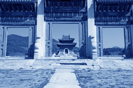ZUNHUA - MAY 11: Ancient architecture scenery in the Eastern Royal Tombs of the Qing Dynasty on May 11, 2013, Zunhua, Hebei Province, china.
のeditorial素材