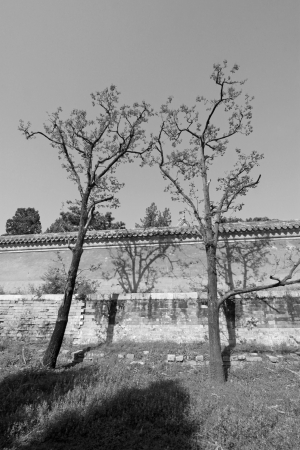 ZUNHUA - MAY 11: Ancient architecture scenery in the Eastern Royal Tombs of the Qing Dynasty on May 11, 2013, Zunhua, Hebei Province, china.のeditorial素材