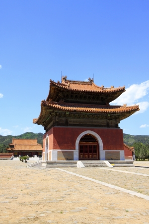 ZUNHUA - MAY 11: Ancient architecture scenery in the Eastern Royal Tombs of the Qing Dynasty on May 11, 2013, Zunhua, Hebei Province, china.
のeditorial素材