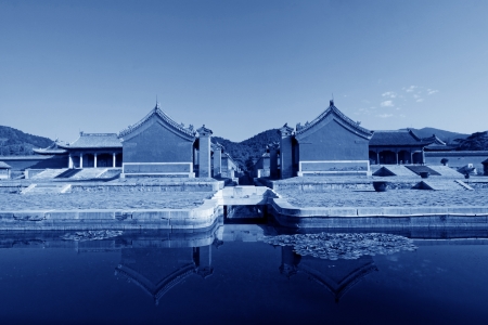 ZUNHUA - MAY 11: Ancient architecture scenery in the Eastern Royal Tombs of the Qing Dynasty on May 11, 2013, Zunhua, Hebei Province, china.
のeditorial素材