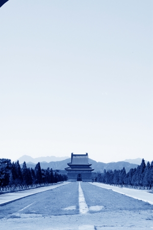 ZUNHUA - MAY 11: Ancient architecture scenery in the Eastern Royal Tombs of the Qing Dynasty on May 11, 2013, Zunhua, Hebei Province, china.
のeditorial素材