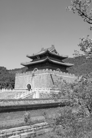 ZUNHUA - MAY 11: Ancient architecture scenery in the Eastern Royal Tombs of the Qing Dynasty on May 11, 2013, Zunhua, Hebei Province, china.
のeditorial素材