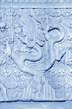 ZUNHUA - MAY 11: Dragon carved in white marble rock in the Eastern Royal Tombs of the Qing Dynasty on May 11, 2013, Zunhua, Hebei Province, china.
のeditorial素材