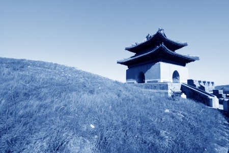 ZUNHUA - MAY 11: Underground palace of the ZhaoXi Tomb in the Eastern Royal Tombs of the Qing Dynasty on May 11, 2013, Zunhua, Hebei Province, china.のeditorial素材