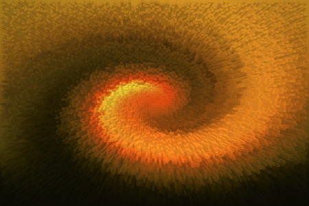 radial color patternの写真素材