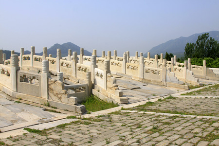 ZUNHUA MAY 18ï¼Stone bridge landscape architecture in the Eastern Tombs of the Qing Dynasty on may 18, 2014, Zunhua county, Hebei Province, China.
のeditorial素材
