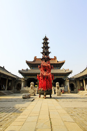 YUTIAN MAY 18ï¼Jijue Temple building scenery on may 18, 2014, Yutian county, Hebei Province, China.		
のeditorial素材