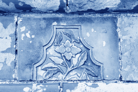 ZUNHUA MAY 18ï¼Colored glaze carving in the Eastern Tombs of the Qing Dynasty on may 18, 2014, Zunhua county, Hebei Province, China.		のeditorial素材