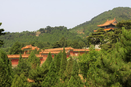 ZUNHUA MAY 18ï¼Building scenery in the Eastern Tombs of the Qing Dynasty on may 18, 2014, Zunhua county, Hebei Province, China.		のeditorial素材