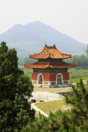 ZUNHUA MAY 18ï¼ancient Chinese landscape architecture in the Eastern Tombs of the Qing Dynasty on may 18, 2014, Zunhua county, Hebei Province, China.
のeditorial素材