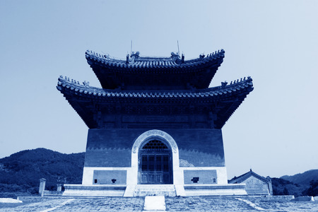 ZUNHUA MAY 18ï¼ancient Chinese landscape architecture in the Eastern Tombs of the Qing Dynasty on may 18, 2014, Zunhua county, Hebei Province, China.
のeditorial素材