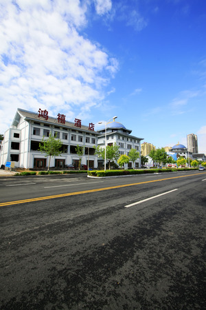 LUANNN COUNTY - JUNE 7: city scenery in Luannan County on june 7, 2014, Luannan County, Heibei Province, China 
のeditorial素材