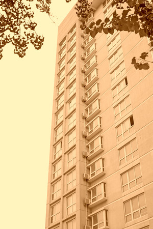 high rise building in the sky backgroundのeditorial素材