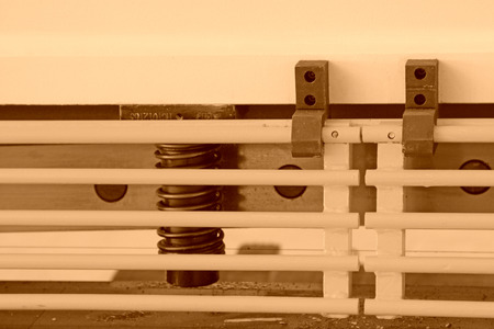 heavy industry production workshop in chinaの写真素材