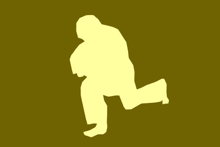 very vivid display, two men wrestling with each other, in a sizzling, University of Science and Technology Beijing gymnasiumの写真素材