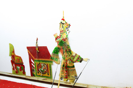 shadow play props in a shop, Chinaの写真素材