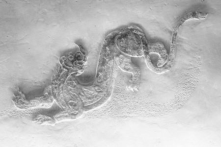 Changsha City, April 12: Carving works in Mawangdui Han Tomb Museum on April 12, 2012, Changsha City, Hunan, Chinaのeditorial素材