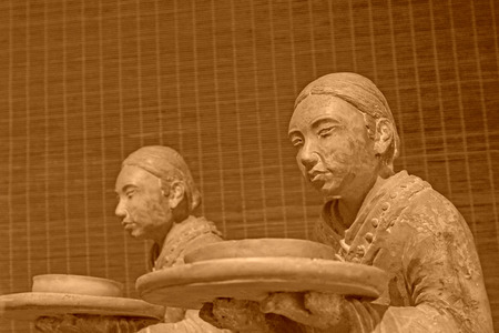 Changsha City, April 12: Mawangdui Han tomb unearthed cultural relics on April 12, 2012, Changsha City, Hunan Province, china.のeditorial素材