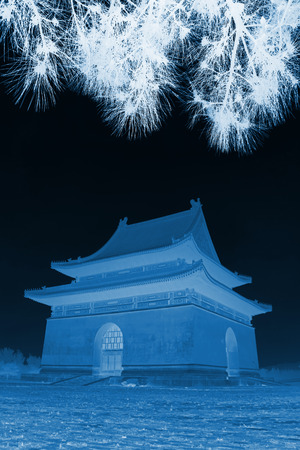 Zunhua, May 13: Chinese ancient architecture landscape in the Eastern Royal Tombs of the Qing Dynasty on May 13, 2012, Zunhua City, Hebei Province, china.のeditorial素材