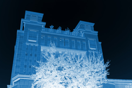 Beijing, July 6: Beijing Customs building landscape on July 6, 2012, beijing, chinaのeditorial素材