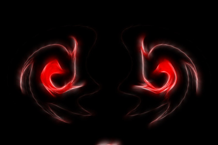 Color design pattern, computer generated images, closeup of photoの写真素材