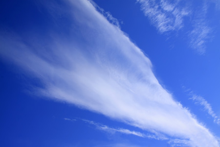 blue sky and white clouds sunny, closeup of photo