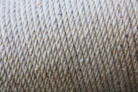 coir rope texture, closeup of photo