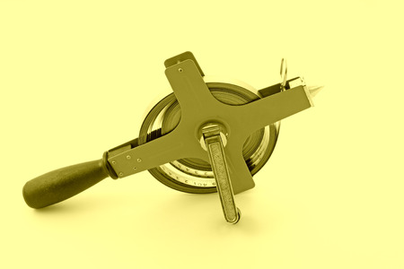 steel tape - measuring tool, closeup of photoの写真素材