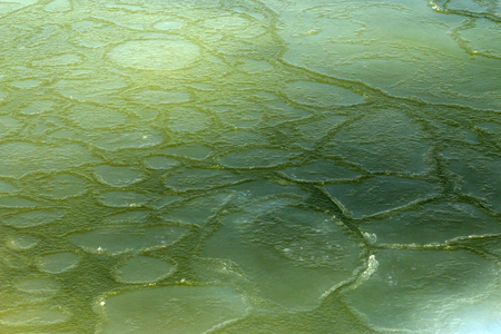 Sea ice natural landscapeの写真素材