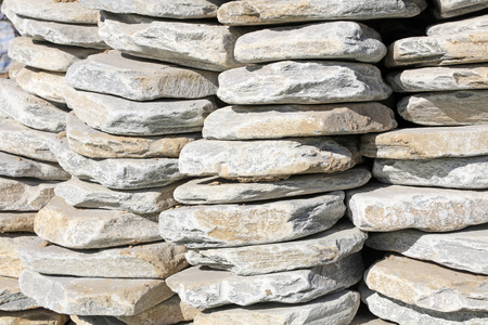 Stone chips heap togetherの写真素材