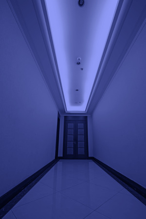 hotel corridor door, closeup of photoのeditorial素材