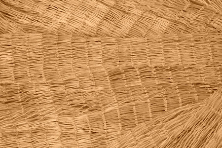 Nylon fishing nets in a market, closeup of photoの写真素材