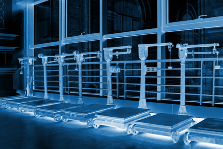 pump scale, closeup of photoのeditorial素材